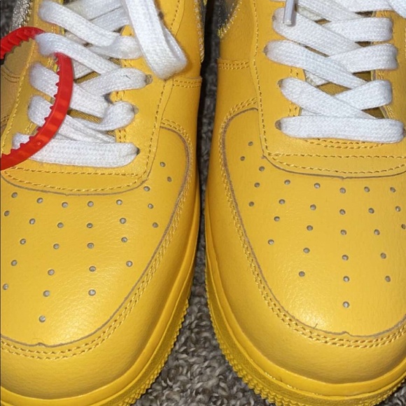 nike air force one off white “lemonade” - Picture 3 of 4